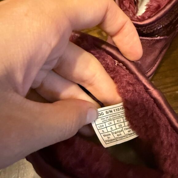 UGG Classic Ultra Mini Mirror Ball in wild grape - Picture 14 of 15